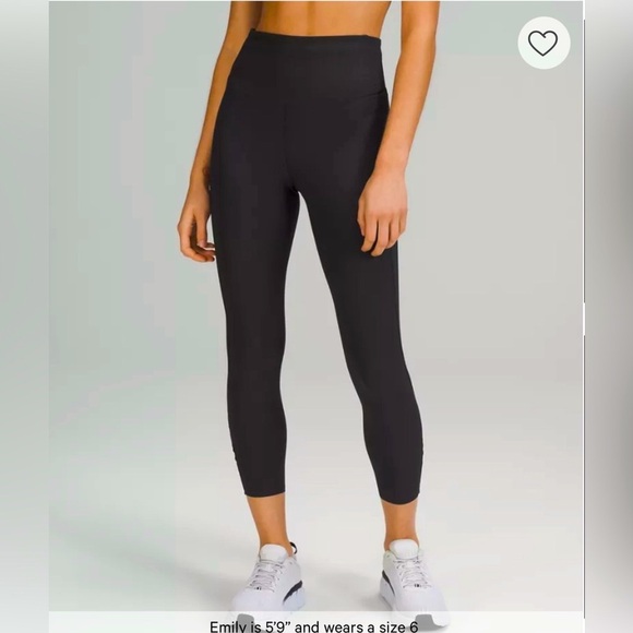 Lululemon Base Pace RIBBED High-Rise Tight 23” - Picture 2 of 8